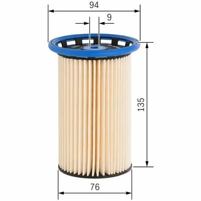 Prezzo Conveniente BOSCH F 026 402 809 Filtro Carburante
