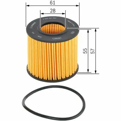 Promozione Esclusiva BOSCH F 026 407 092 Filtro Olio