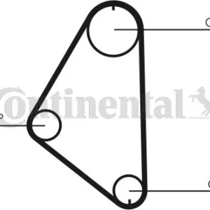 Professionale CONTITECH CT558 Cinghia Dentata