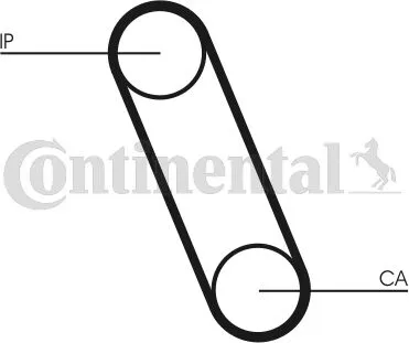 CONTITECH CT561 Cinghia Dentata Spedizione Espresso