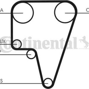 Compra Oggi Stesso CONTITECH CT575 Cinghia Dentata