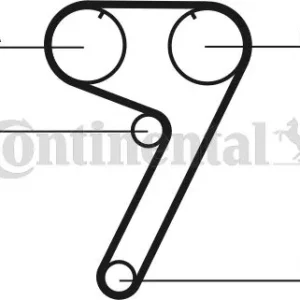 Prezzo Conveniente CONTITECH CT670 Cinghia Dentata