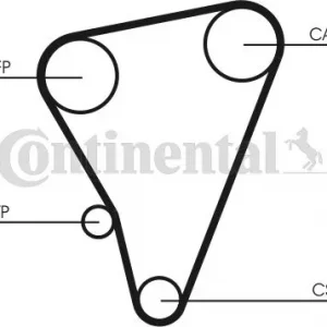 Scelto Dai Clienti CONTITECH CT719 Cinghia Dentata