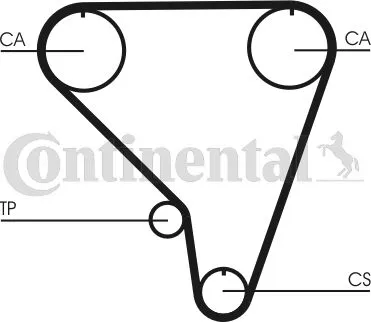 Nuovo Arrivo CONTITECH CT793 Cinghia Dentata