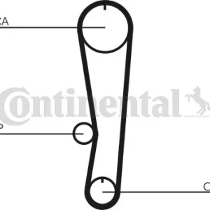 Vendita Finale CONTITECH CT895 Cinghia Dentata