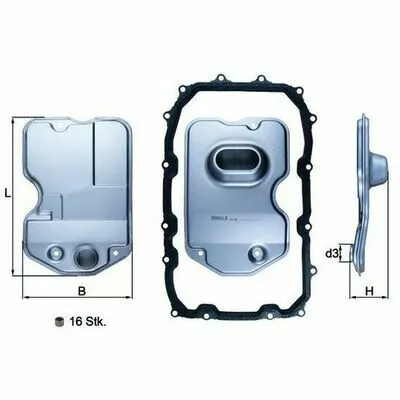 KNECHT HX 160KIT Kit Pezzi, Cambio Automatico-Cambio Olio Prezzo Conveniente