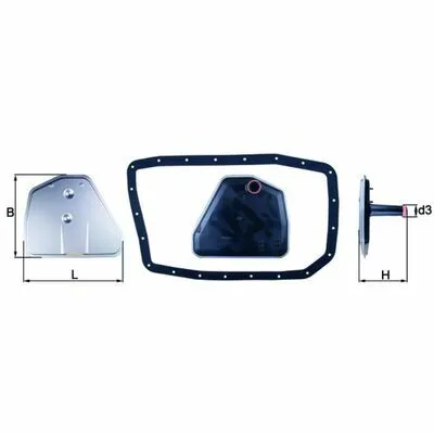 Bestseller KNECHT HX 162D Kit Pezzi, Cambio Automatico-Cambio Olio