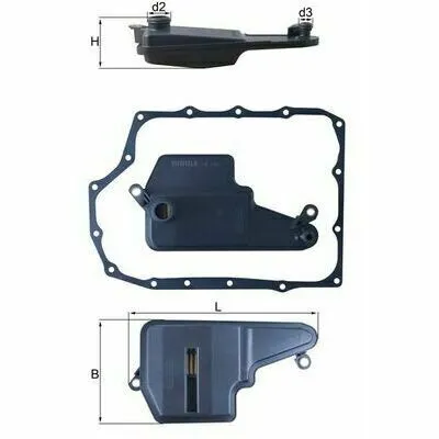 Ultime Pezzi MAHLE HX 193D Kit Pezzi, Cambio Automatico-Cambio Olio