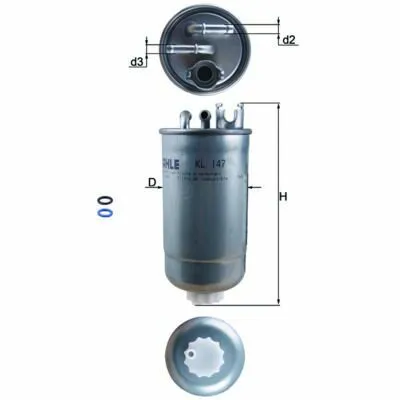 KNECHT KL 147D Filtro Carburante Compra Adesso