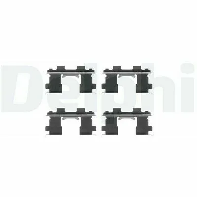 DELPHI LX0252 Kit Accessori, Pastiglia Freno Prezzo Basso