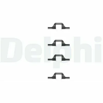 Direttamente Dal Produttore DELPHI LX0260 Kit Accessori, Pastiglia Freno
