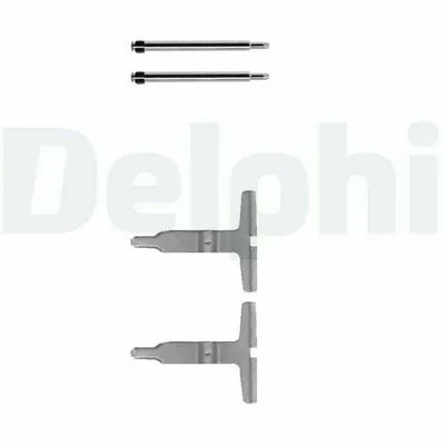 Spedito Oggi DELPHI LX0312 Kit Accessori, Pastiglia Freno