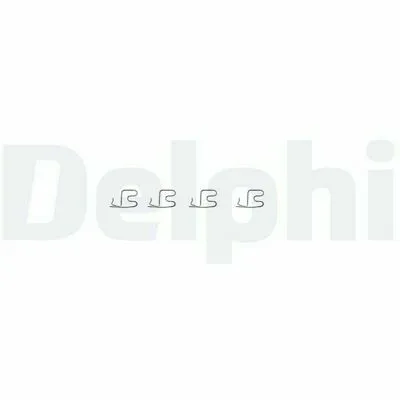 Professionale DELPHI LX0314 Kit Accessori, Pastiglia Freno