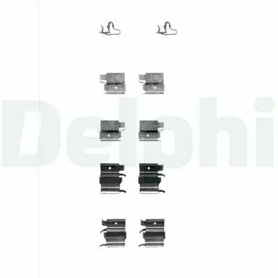DELPHI LX0339 Kit Accessori, Pastiglia Freno Promo Stagionale