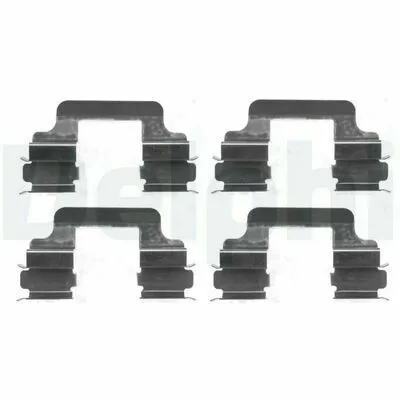 Spedizione Espresso DELPHI LX0383 Kit Accessori, Pastiglia Freno