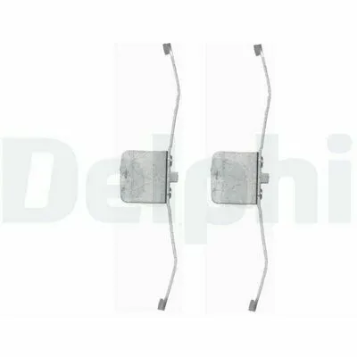 Ultima Occasione DELPHI LX0395 Kit Accessori, Pastiglia Freno