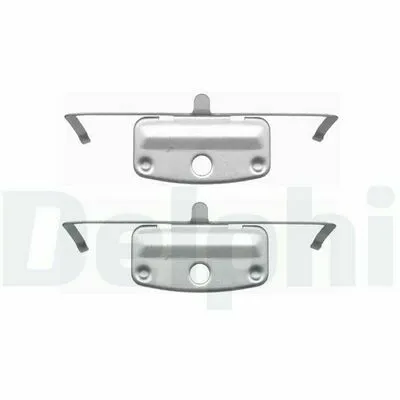Vendita Finale DELPHI LX0399 Kit Accessori, Pastiglia Freno