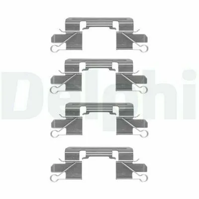 Ultimissimo Modello DELPHI LX0528 Kit Accessori, Pastiglia Freno