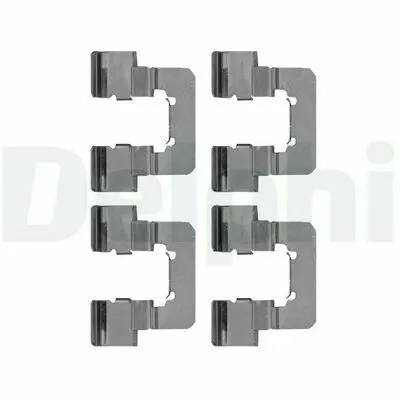 Ultima Occasione DELPHI LX0534 Kit Accessori, Pastiglia Freno