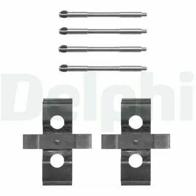 Soddisfatti O Rimborsati DELPHI LX0652 Kit Accessori, Pastiglia Freno