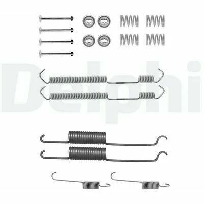 A Buon Prezzo DELPHI LY1063 Kit Accessori, Ganasce Freno