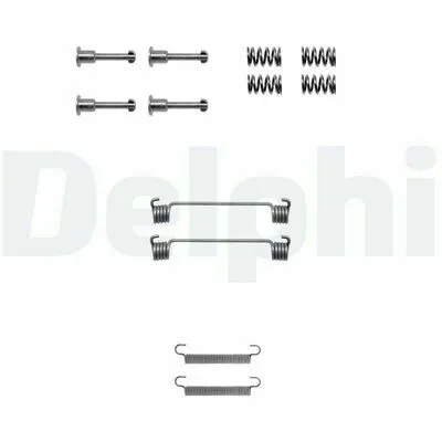 Soddisfatti O Rimborsati DELPHI LY1125 Kit Accessori, Ganasce Freno