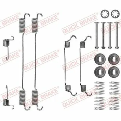 Sconto QUICK BRAKE 105-0740 Kit Accessori, Ganasce Freno