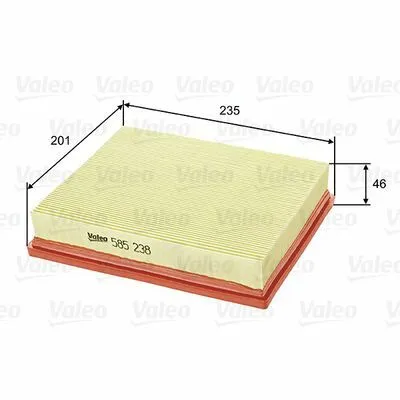 VALEO 585238 Filtro Aria Super Prezzo