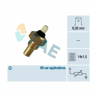 FAE 31460 Sensore, Temperatura Refrigerante Sconto