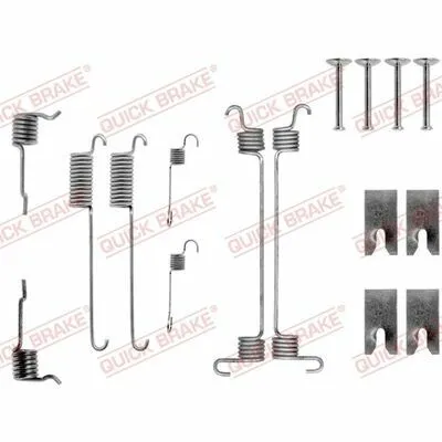 Prezzo Basso QUICK BRAKE 105-0731 Kit Accessori, Ganasce Freno