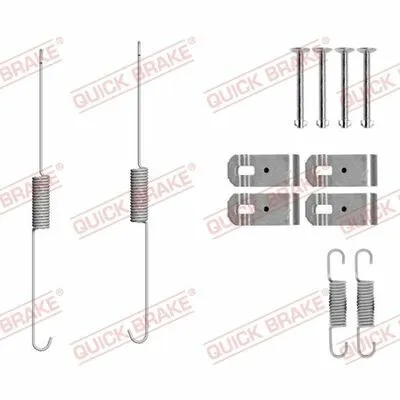 Ultime Pezzi QUICK BRAKE 105-0888 Kit Accessori, Ganasce Freno