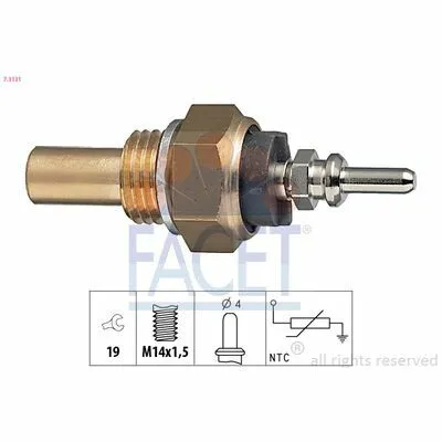 FACET Made in Italy - OE Equivalent 7.3131 Sensore, Temperatura Refrigerante Prezzo Scontato