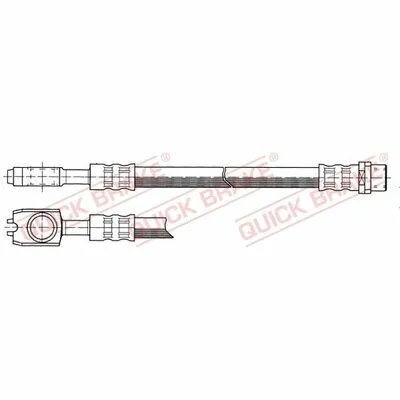 Compra Adesso QUICK BRAKE 50.041 Flessibile del Freno
