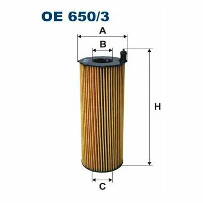 FILTRON OE 650/3 Filtro Olio Economico