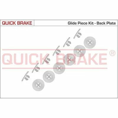 Soddisfatti O Rimborsati QUICK BRAKE 6858K Kit Accessori, Ganasce Freno