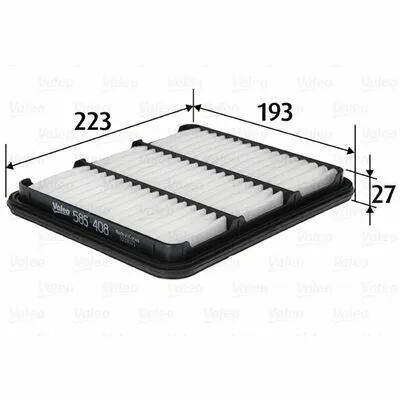 VALEO 585408 Filtro Aria Prezzo Scontato