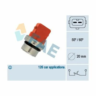 Direttamente Dal Produttore FAE 35320 Sensore, Temperatura Refrigerante