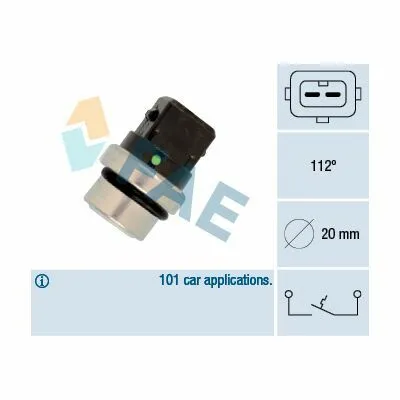 FAE 35640 Sensore, Temperatura Refrigerante Popolare
