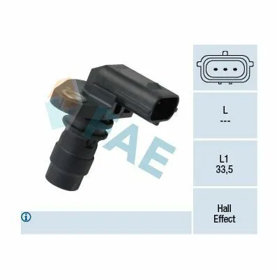 Economico FAE 79367 Sensore, Posizione Albero a Camme