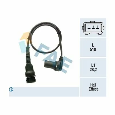 FAE 79454 Sensore, Posizione Albero a Camme Offerta Del Giorno