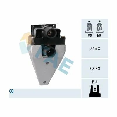 Consegna Rapida FAE 80212 Bobina d‘Accensione