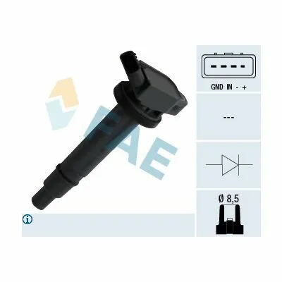 Prezzo Di Fabbrica FAE 80301 Bobina d‘Accensione