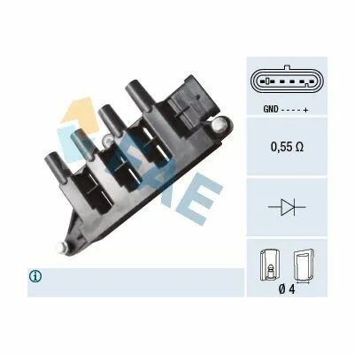 FAE 80340 Bobina d‘Accensione Soddisfatti O Rimborsati