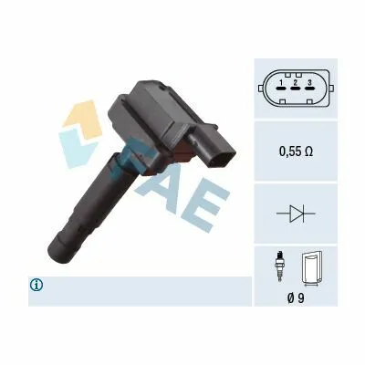 Compra Adesso FAE 80455 Bobina d‘Accensione