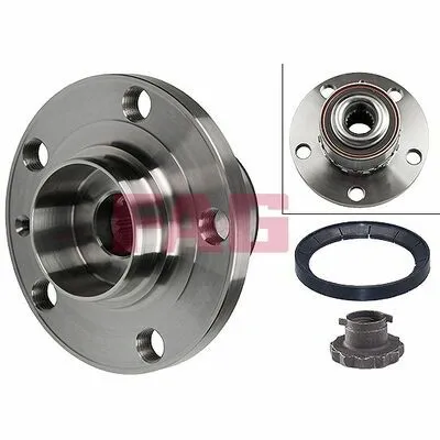 Consegna Rapida FAG 713 6105 80 Kit Cuscinetto Ruota