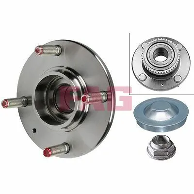 FAG 713 6196 30 Kit Cuscinetto Ruota Reso Gratuito