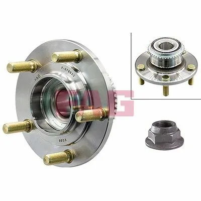 Di Tendenza FAG 713 6197 60 Kit Cuscinetto Ruota