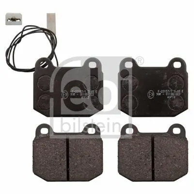 FEBI BILSTEIN 116007 Kit Pastiglie Freno, Freno a Disco Spedito Oggi