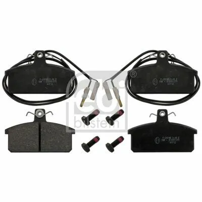 FEBI BILSTEIN 116096 Kit Pastiglie Freno, Freno a Disco Scelto Dai Clienti