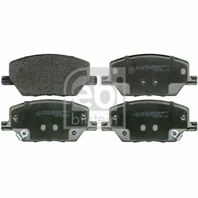 Prezzo Conveniente FEBI BILSTEIN 116381 Kit Pastiglie Freno, Freno a Disco